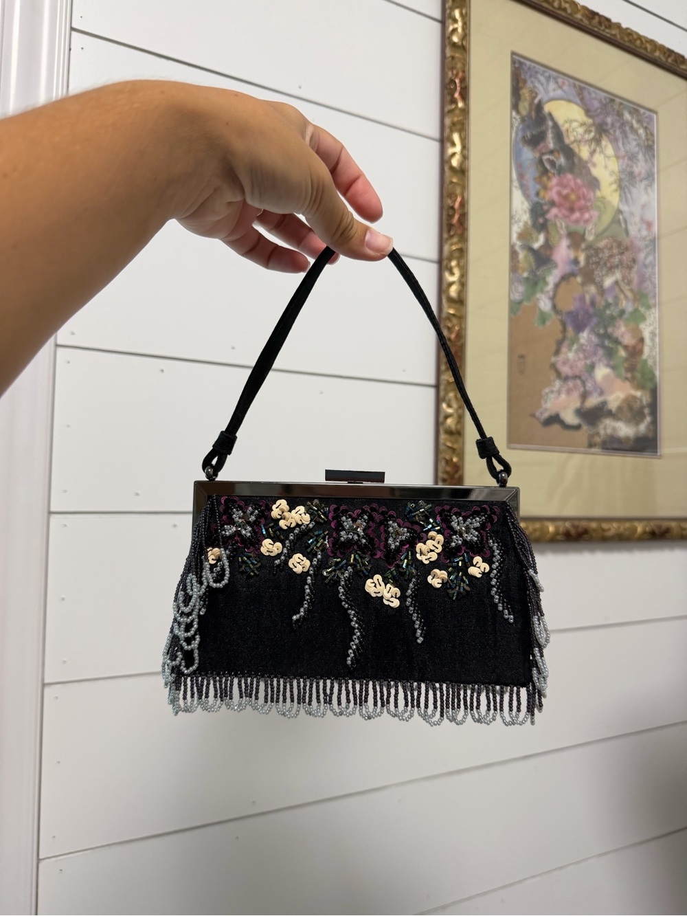 Vintage Beaded Mini Bag